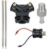 Generic Antenna radio a onde corte per JPC-7 14M-50M Portable V-Type Antenna System con bilanciatore in acciaio inossidabile Dual 5.28M Whip Antenne