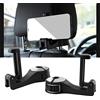 BANTI Porta Cellulare Auto Sedile Posteriore Car Back Seat Hooks 2 Pezzi Car Headrest Hidden Hook Gancio Borsa Gruccia Appendiabiti Auto Ganci Borse Poggiatesta per Auto per Borsette Vestiti Ombrelli