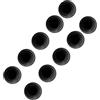 LIFKOME 12 Pezzi Gommini Porte Auto in PVC Nero Impermeabili Anti-collisione Protezione della Portiera Tamponi Insonorizzati per Veicoli