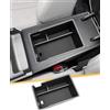 YEE PIN Compatibile con BYD Atto 2 EV DM-i 2026 (non per Atto 2 EV 2025), scatola portaoggetti per console centrale, bracciolo centrale, vano portaoggetti con tappetino, per accessori Atto 2 2026