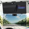 Kiiwah Estensione Visiera Parasole Polarizzata per Auto con Vano Portaoggetti, Lente Parasole PC Anti-Riflesso, Protezione dai Raggi UV, per Sedile Conducente o Passeggero Anteriore (Nero)