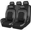 BFRDGE 9 Pezzi Auto Set Coprisedili per Ford Tourneo Courier 2024-2025, Protezione Sedili Anteriori e Posteriori Confortevole Traspirante Coprisedile,B