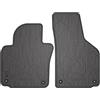 MOTOS Tappetini Auto Anteriori per Skoda Yeti 2009-2018 - Tappetini Auto Gomma Robusto e Flessibile 100% Gomma, Tappetino Auto con Tappi Compatibili, Design Unico per Autisti Esigenti