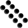 MUELODSIC Paracolpi Portiere Auto 12 Pezzi PVC Nero 2,8x2,8x1cm | Autoadesive, Impermeabili e Antiurto, Proteggi Portiere Auto per Carrozzeria, Montaggio Semplice