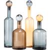 POLSPOTTEN - Vetro - Set di 4 H 87 cm Bubbles - Marrone - Vetro - Designer Pols Potten Studio