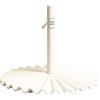 BUSINESS & PLEASURE - Base da ombrellone Parasol - Bianco - Acciaio al carbonio