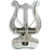 Soundman® Leggio Letturino per Tromba/Flicorno/Cornetta Leggio Letturino da Marcia Leggii musicali - Nichelata