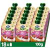 Hero Solo Pouch Yogurt e Frutta, Mela e Fragola - Senza zuccheri aggiunti, Senza glutine - Per bambini dai 6 mesi - 18 x 100 g