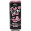 Lemon Soda LEMONSODA - Bellini Bevanda Analcolica Rinfrescante al Gusto Originale Bellini con Purea di Pesca Bianca e Acqua Minerale Naturale Fonti di Crodo, 24 Lattine da 33cl