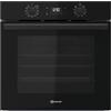Bauknecht BBA285HU1K - Forno ad aria calda da incasso con 12 funzioni/60 cm/71l/SmartClean/Maxi Cooking/cottura multi-livello/funzione di pizza/sicurezza per bambini/1 estratto/vetro nero