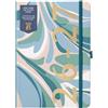 BusyB Busy B A5 Diary - Mid-Year Academic Planner - Aug '26 - Aug '27 - Marble Journal Cover - Weekly Planner with To-Do Lists, Notes, Week-to-View, 3 Pockets, Year Planner & Elastic Closure