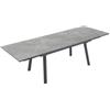 SalMar Tavolo Alluminio Allungabile MERANO Stone 170/220/270x90 cm Antracite M1013-38 di Salmar