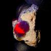 OPAL EMPIRE Opal rough , Naturale fire opal Crudo, Etiope Nero opal gemstone 13.5Ct 20x14 MM
