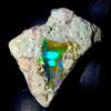 OPAL EMPIRE Natural Opal rough , Fuoco opal gemstone, Etiope black opal Crudo 10 KT 20x12 MM
