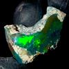 OPAL EMPIRE Naturale opal gemstone, Nero Fire rough , Ethiopian Crudo 8 KT 20x13 MM