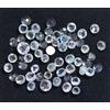 Gemscopious VVS 6.90 CT Naturale Blu Acquamarina 57 Pezzi Non Trattato Rotondo AAA+ Qualità
