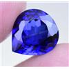 4.00 CT Naturale Blu Reale Zaffiro Pera Fl Certificato Fantastico Pietra