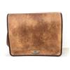 Fatto a mano Handmade Vintage Natural Wax Borsa Portadocumenti Uomo Marrone In Pelle