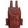Handmade 20 " Uomo Vintage Originale 2 IN 1 Pelle Laptop Zaino Messenger Borsa