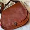 Fatto a mano 17.8X22.9cm Completamente Refined Pelle Body Bag Handmade Borsetta (Giro Blocco)