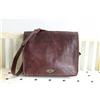 Fatto a mano 26" Borsa Messenger Laptop Vintage In Vera Pelle Uomo Fatta A Mano Marrone