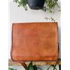 Fatto a mano Filtrato Pelle Borsa Capra Uomo Vintage Nuovo Marrone Spalla Migliore Qualità