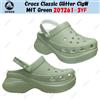 Crocs Classic Glitter ClgW MtT Green 207261-3YF taglia unisex