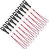 DOITOOL Adattatore per Action Camera con Vite a Manopola 10 Pezzi Plastico | Laccio Incluso, Serraggio Facile e Blocco Sicuro, Utensile Antiscivolo per Fotocamere Sportive