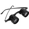 ASHATA Binocolo da pesca, ingrandimento 10x, HD, binocolo per birdwatching, con messa a fuoco manuale, resistente alla pioggia e alla nebbia, per viaggi e pesca all'aperto (nero)