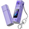 CAZSTYK Action Camera indossabile con obiettivo regolabile a 230° e formato file uditivo per una prospettiva unica fotocamera con obiettivo rotante
