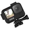 Aokicase For Gopro Hero9 / 10 Sports Camera Case Protective Housing GoPro Hero9 / 10 Accessory Camera Accessories Protective Frame Anti-fall Bezel Protective Cases (Gopro Hero9 / 10, Black) GP500