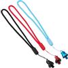 WATIIFUFU Set 3 Pezzi Cinturini da Polso in Nylon per Selfie Stick e Fotocamera Design Rimovibile e Installazione Facile per Uso Outdoor e Ufficio