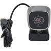 ASHATA Webcam USB, Webcam Streaming 1080P 30FPS con Microfono, Riduzione del Rumore Doppio Microfono Girevole Plug And Play Fotocamera PC per Video Chat Desktop Laptop