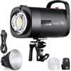NEEWER S102-400W PRO Strobe Flash Light con trigger 2.4G, 400Ws GN62 5600K con lampada di modellazione LED da 30 W Bowens Mount Riflettore S1/S2 Modalità ventola silenziosa per ritratto fotografia di