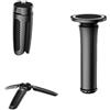 SALALIS Porta Telefono Magnetico Morsetto Girevole a 360° con Lunghezza Regolabile per L'uso in Vivavoce in Viaggio, Ufficio, Casa - Treppiede Portatile Leggero