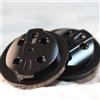 ReachMall Ti Alloy Bike Computer Mount Adapter Insert for Bryton Rider S, base fissa leggera di ricambio con viti, nero