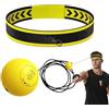 Wechxfau Fascia Con Palla Reattiva,Allenamento Multifunzionale Divertente Ed Coordinazione Occhio-Mano,Palla Reattiva da Testa Boxe per Bambini, Sport | Per Adulti Appassionati Famiglie Dilettanti