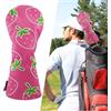 Generisch Set di coprimazze da golf, protezione in pelle PU per driver fairway e ibridi, impermeabile, antiurto, design anti-strappo, trasporto sicuro sul campo da golf