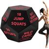 Gungtj Esercise Dice, 12-Sided Fun Small Workout Cube Equipment, Gym Dice for Women Men Athletes, Squats Fitness Game for Home Sports Group Training, Workout Challenge Tool, 3,94 x 4,72 pollici