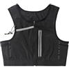 Gungtj Borsa per il da corsa, per il da corsa, borsa funzionale gilet da corsa, multifunzione, zaino da ciclismo, borsa per sport all'aria aperta con fascia, nero, Medium, riferimento
