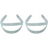 JTQYFI Fascia elastica per maschera da nuoto in 2 pezzi, regolazione rapida delle fasce per maschere subacquee durante le immersioni e le attività subacquee, comoda fascia da snorkeling