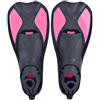 Elyebxj Pinne da Nuoto Corte da 1 Paio da 23 cm, Pinne da Allenamento per Immersioni e Snorkeling, per Bambini Adulti