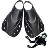 Nuyhgtr Pinne da immersione, pinne da nuoto | Pinne da nuoto corte | Pinne da allenamento per nuoto a pinne corte compatte, pinne da nuoto e da immersione ergonomiche e comode per l'