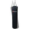 Lisaro Sacco da boxe professionale, 150 cm, adatto per ogni sport, ca. 40 kg, riempito/vuoto, inclusa catena in acciaio, materiale ecopelle (vinile), qualità da studio (non riempita)