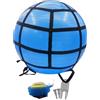 Générique Esercise Ball, Fitness Balls with Pump, Anti-Burst Fitness Equipment 9,45 x 5,91 x 4,72 pollici, Core Stability Training Tool, Balance Stretching Pilates Support, 1 Pack, for Home Gym