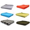 Maqulae Coperta da Campeggio con Busta Fodera per Sacco a Pelo in Pile con Dimensioni 72x65 Pollici per i Viaggi (Blu)