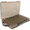 Outanaya Scatola Portaesche Pesca Organizer Compatto e Design a Griglie Divisorie Portatile in Plastica Scomparti Multipli e Facile da Trasportare per Accessori da Pesca Outdoor
