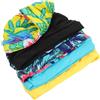 Beaupretty 5 Pezzi Cuffia da Piscina Protezione Chioma per Uomo e Donna, in Nylon Confortevole, Riduce Attrito, Grande Adatta Chioma Lunghi