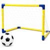 OUTDOORN Porta da calcio con rete, 120 cm x 80 cm, per bambini e adulti, da assemblare, per giardino e cortile