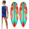 Générique Tavola da Surf gonfiabile | Set di 2 giocattoli da piscina, tavola da surf | per l'estate, la piscina, la spiaggia, il giardino, i giochi d'acqua all'aperto e le feste